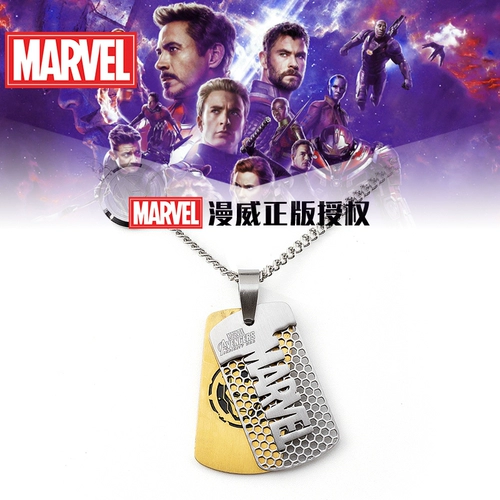 Оригинальное ожерелье, подвеска, аксессуары, Марвел, Железный Человек, Человек-паук, лев