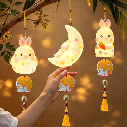 中秋节兔子灯笼氛围感花灯