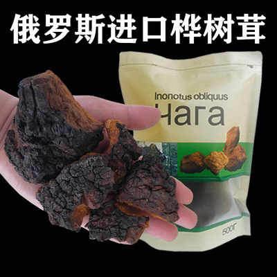 高品质桦树茸俄罗斯进口黑金颗粒