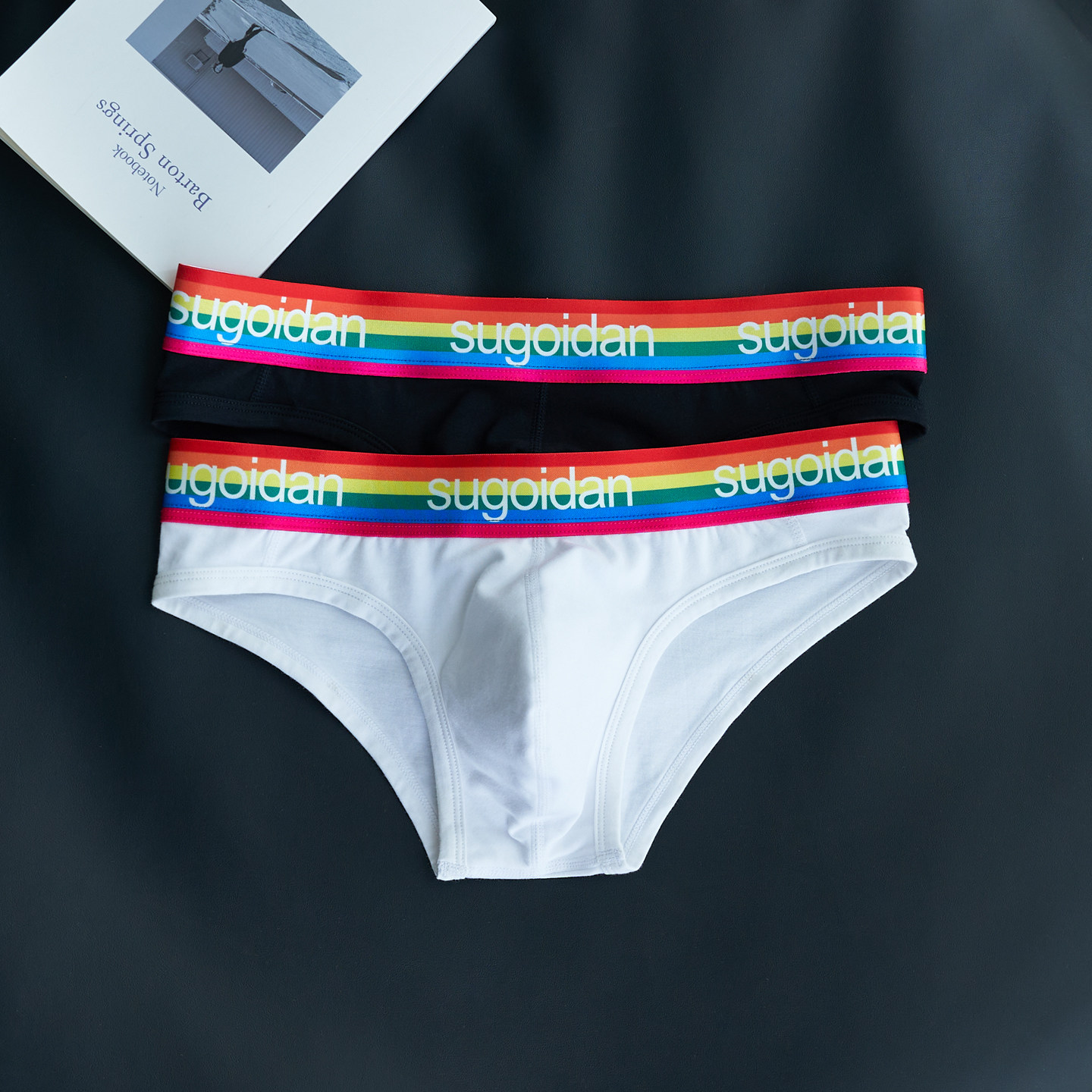 饮野男士低腰三角内裤男生性感透气运动个性纯色简约彩虹三角裤头,女士内衣/男士内衣/家居服,男三角内裤,淘宝优惠券,粉丝福利购,淘宝优惠卷