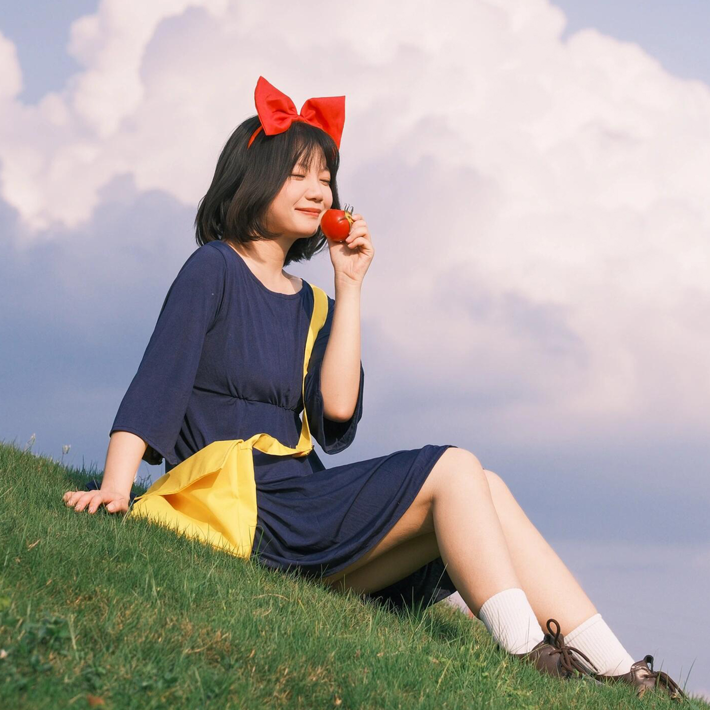 魔女宅急便衣服cosplay服万圣节服装女宫崎骏连衣裙装扮服饰成人