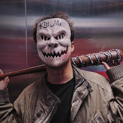 万圣节人类清除计划全脸面具道具