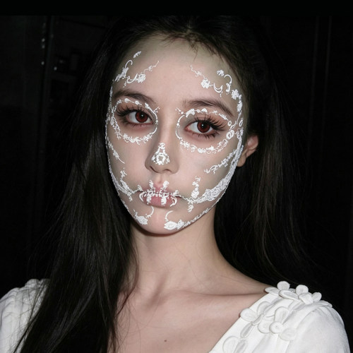 万圣节道具脸贴妆容贴纸纹身贴脸部妆造化妆脸饰面部装饰装扮成人