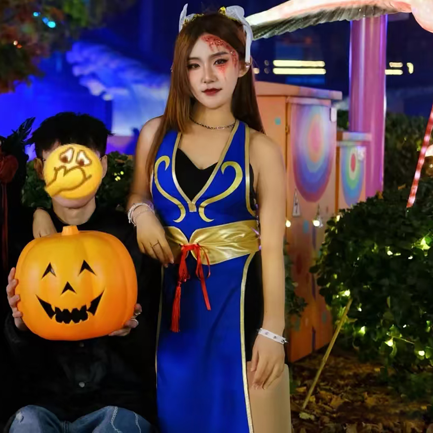 春丽cos服万圣节服装女角色扮演女装服饰成人装扮衣服2025新款