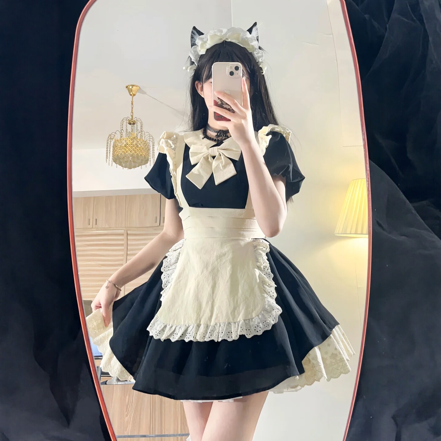 女仆服装万圣节成人cosplay可爱制服装扮活动角色扮演二次元佣人