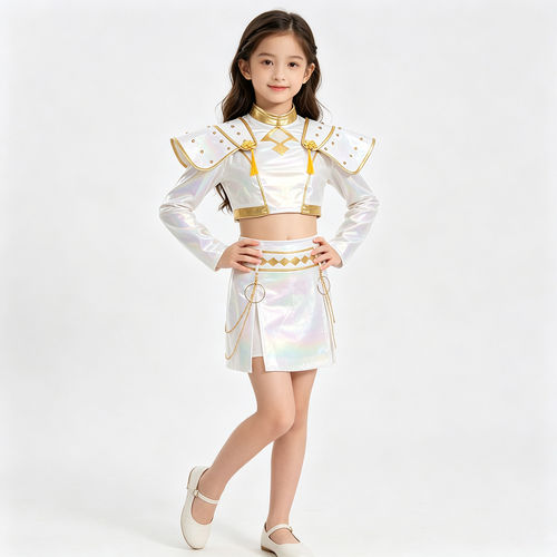 万圣节儿童服装kpop猎魔女团装扮衣服女童角色扮演服饰cos服2026