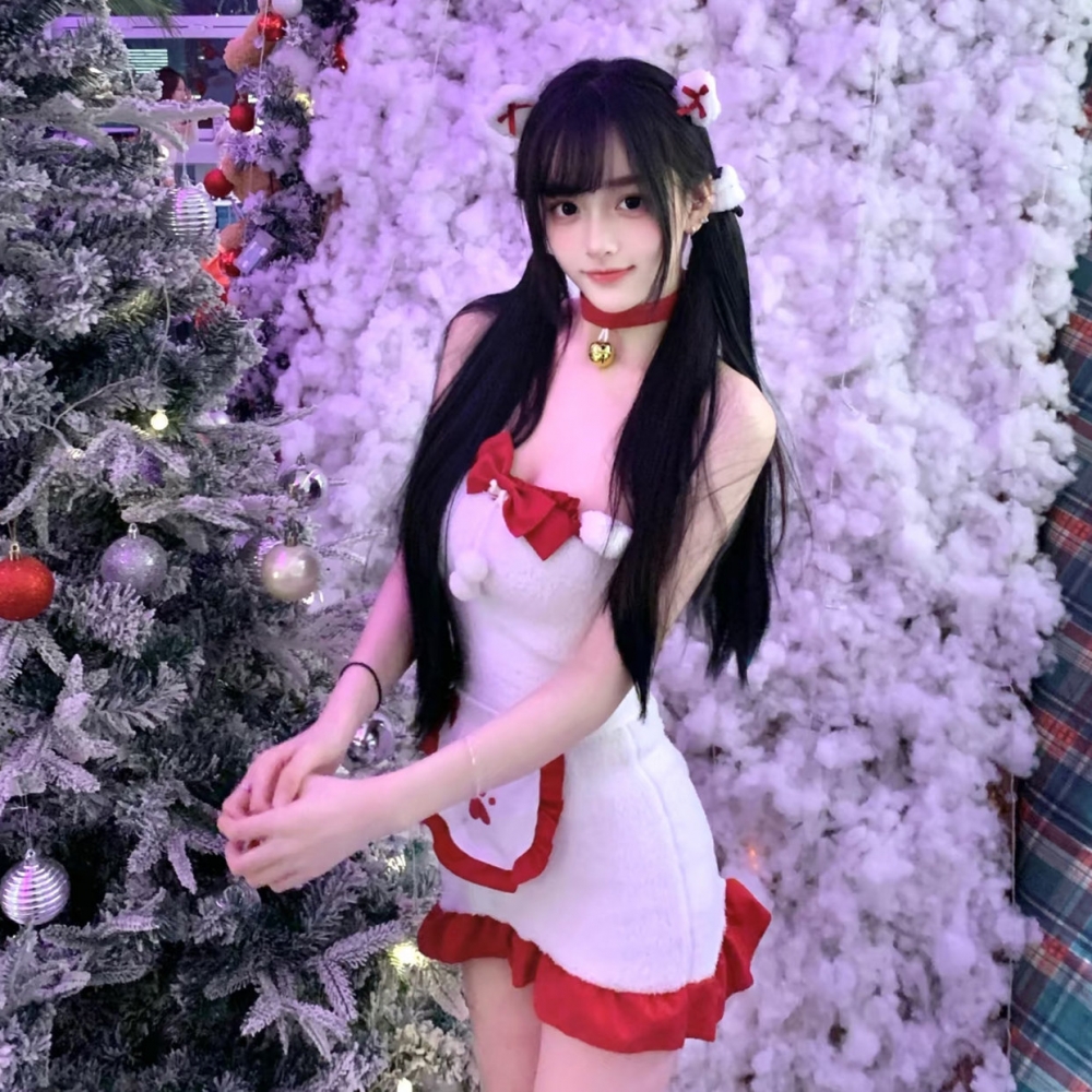 圣诞节服装成人兔女郎cos服女仆装服饰性感装扮衣服女装2025新款