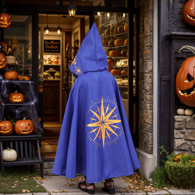 万圣节儿童服装披风斗篷