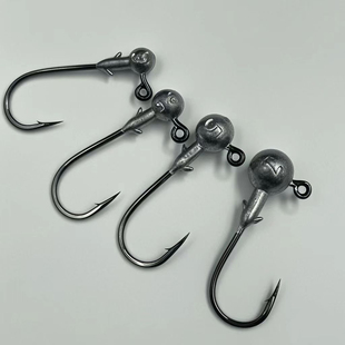 加强铅头钩黑坑大钩门宽盲曹金目鲈红友石斑海鲈鱼钩巨物钩专用