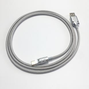 客制化键盘线软伞绳编织机械键盘数据线工手DIY定制usb转type-c