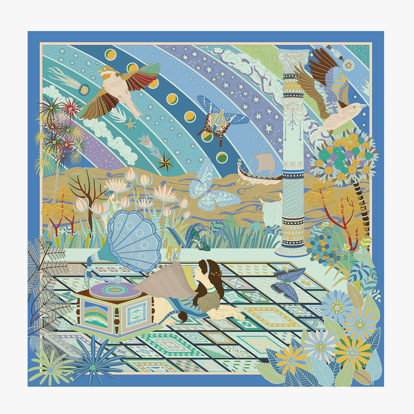 国家版权设计丝巾奢茉荔原创真丝羊毛混纺大方巾丝巾秋冬披肩围巾,服饰配件/皮带/帽子/围巾,围巾/丝巾/披肩,淘宝优惠券,粉丝福利购,淘宝优惠卷