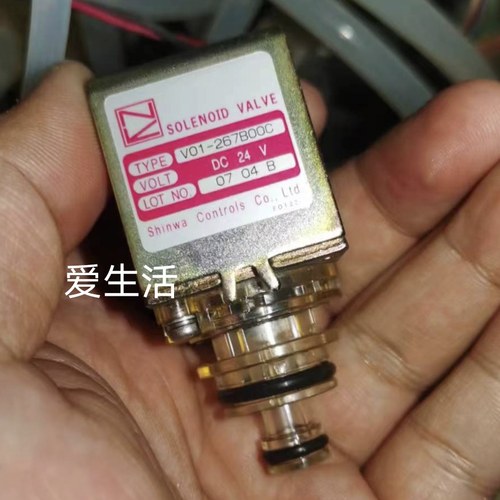 威高日机装方形电磁阀圆形消毒阀电磁阀和密封圈原装血透机配件