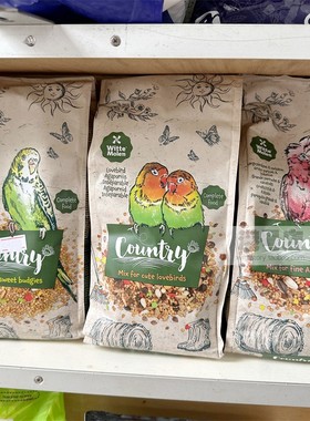 港购 Witte Molen维特魔轮鹦鹉鸟粮田园系列混合粮饲料虎皮牡丹