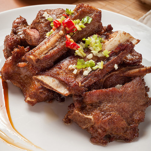 腌制半成品菜冷冻袋装食材牛仔骨