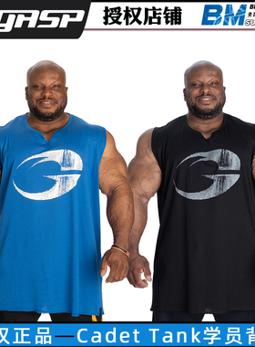 GASP盖世璞Cadet Tank学员背心男士健身无袖运动透气吸汗宽松跑步