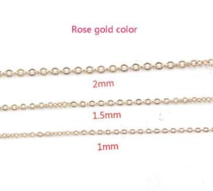 RUMNVNTY  不锈钢链条项链 Cable Chains necklace 50cm ins简约
