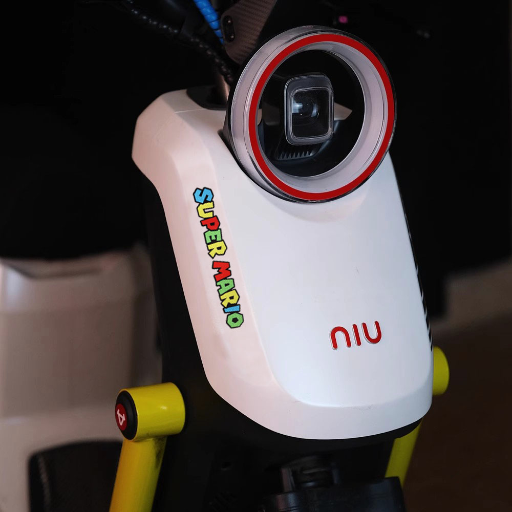 超级玛丽 小牛Umax U3 U2磁吸板贴纸装饰个性创意防水车贴改装贴