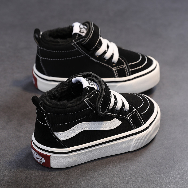 2025冬季新款儿童加绒帆布鞋男童二棉鞋高帮板鞋女童保暖宝宝冬鞋,童鞋/婴儿鞋/亲子鞋,棉鞋,淘宝优惠券,粉丝福利购,淘宝优惠卷