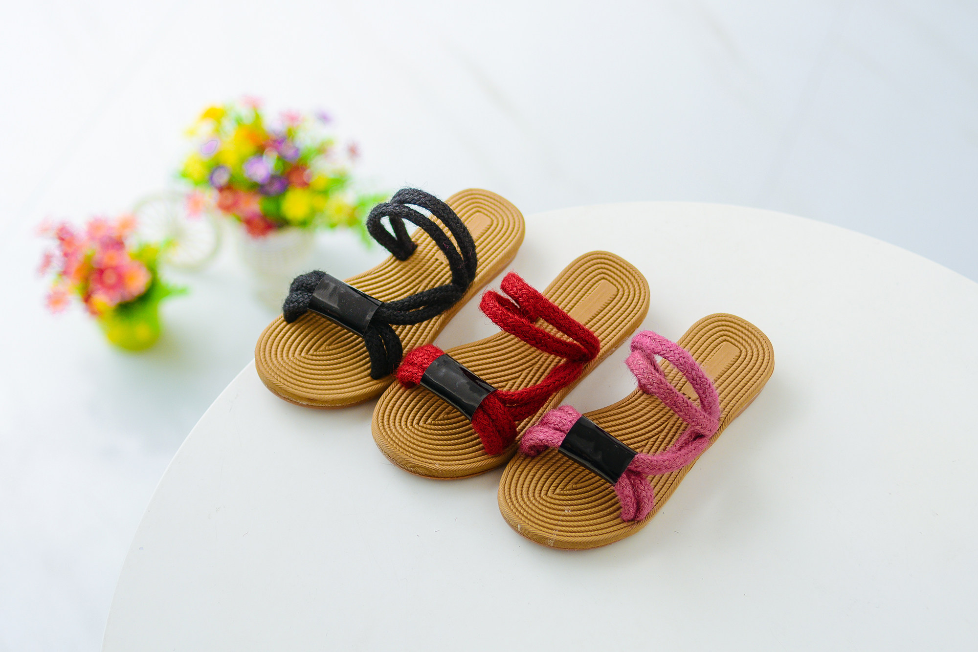 Chaussons enfants en autre pour été - semelle plastique - Ref 1033132 Image 4