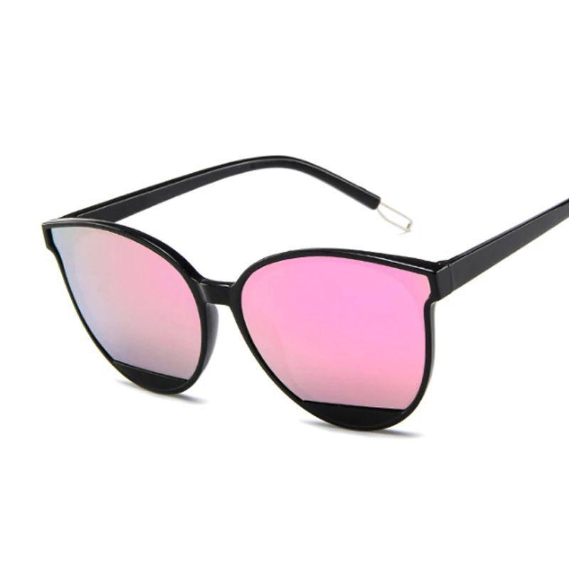 New Retro Sexy Mirror Sunglasses Woman Brand Designer Luxury