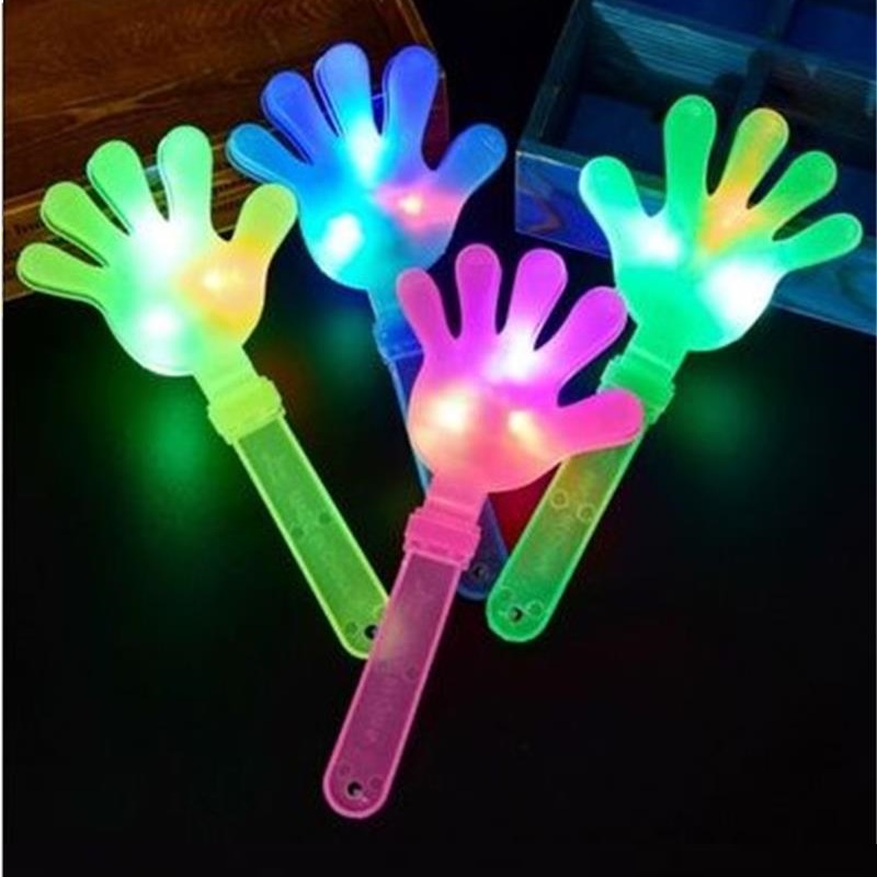 发光拍手马拉松团建氛围手巴掌