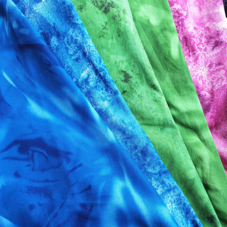 出口外贸平纹布晕染 纯色棉布手工diy拼布包包服装面料全棉布料