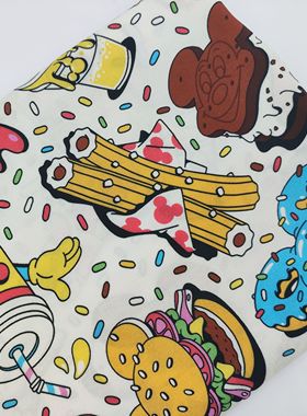 一米价出口欧美外贸棉绸人造棉布料二人宝宝服装连衣裙睡衣面料