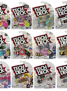 新款世嘉Tech Deck Neon Invasion彩桥系列专业手指滑板指尖运动