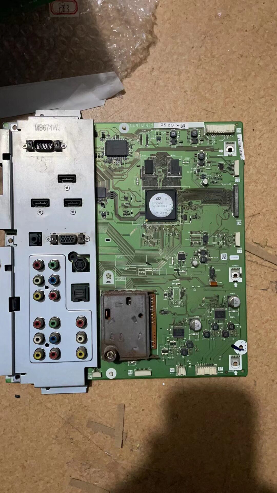 夏普LCD-52LX710A主板DUNTKF422 QPWBXF422WJZZ