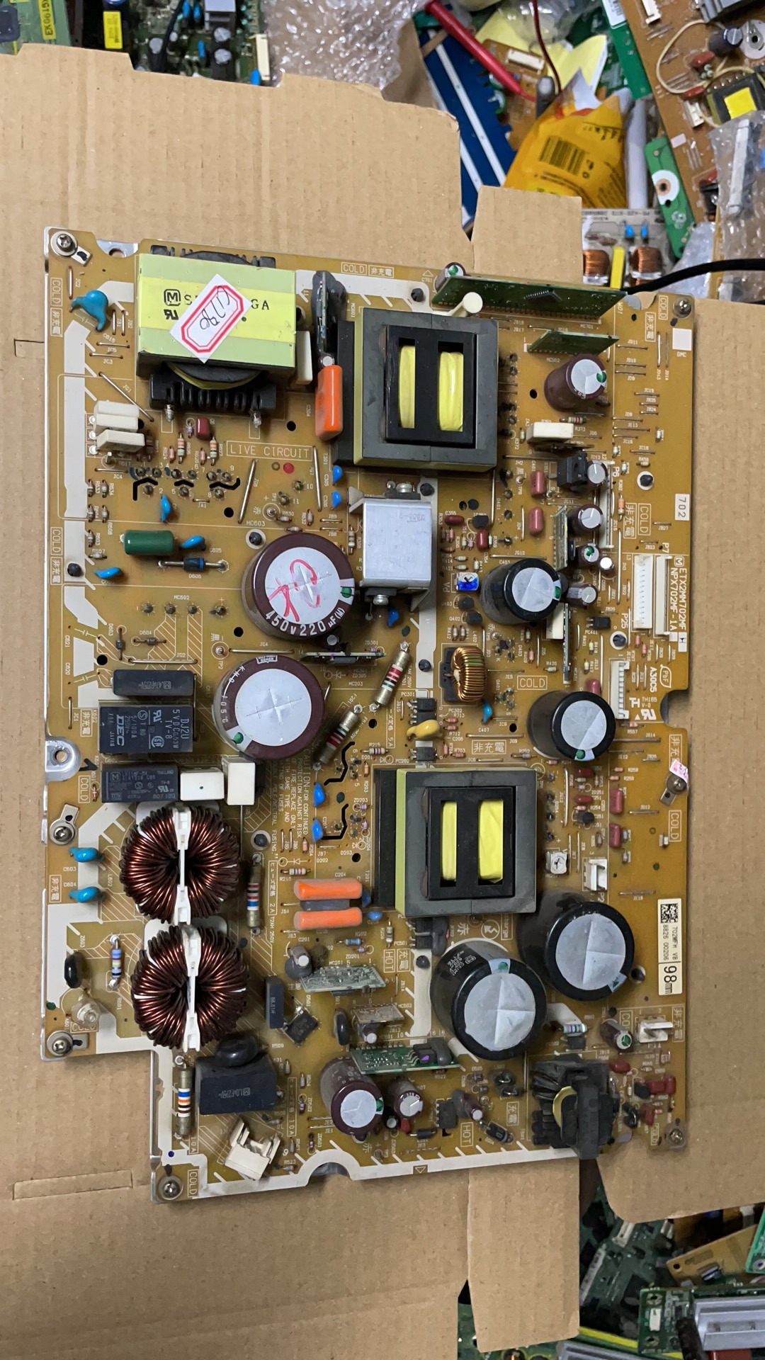 原装松下TH-42PZ80C电源板ETX2MM702MF NPX702MF-1A