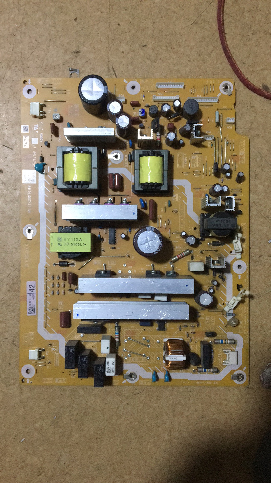 松下TH-P50S10C TH-P46S10C TH-P42S10C 电源板 ETX2MM747MFG E K