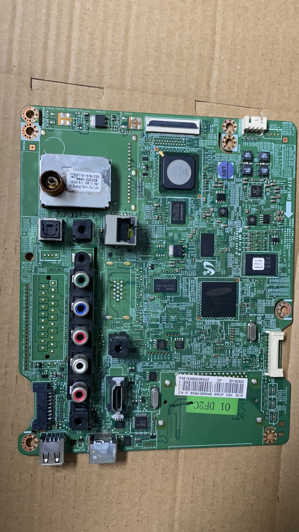 三星等离子电视PS51E490B2R原装主板BN41-01785A屏