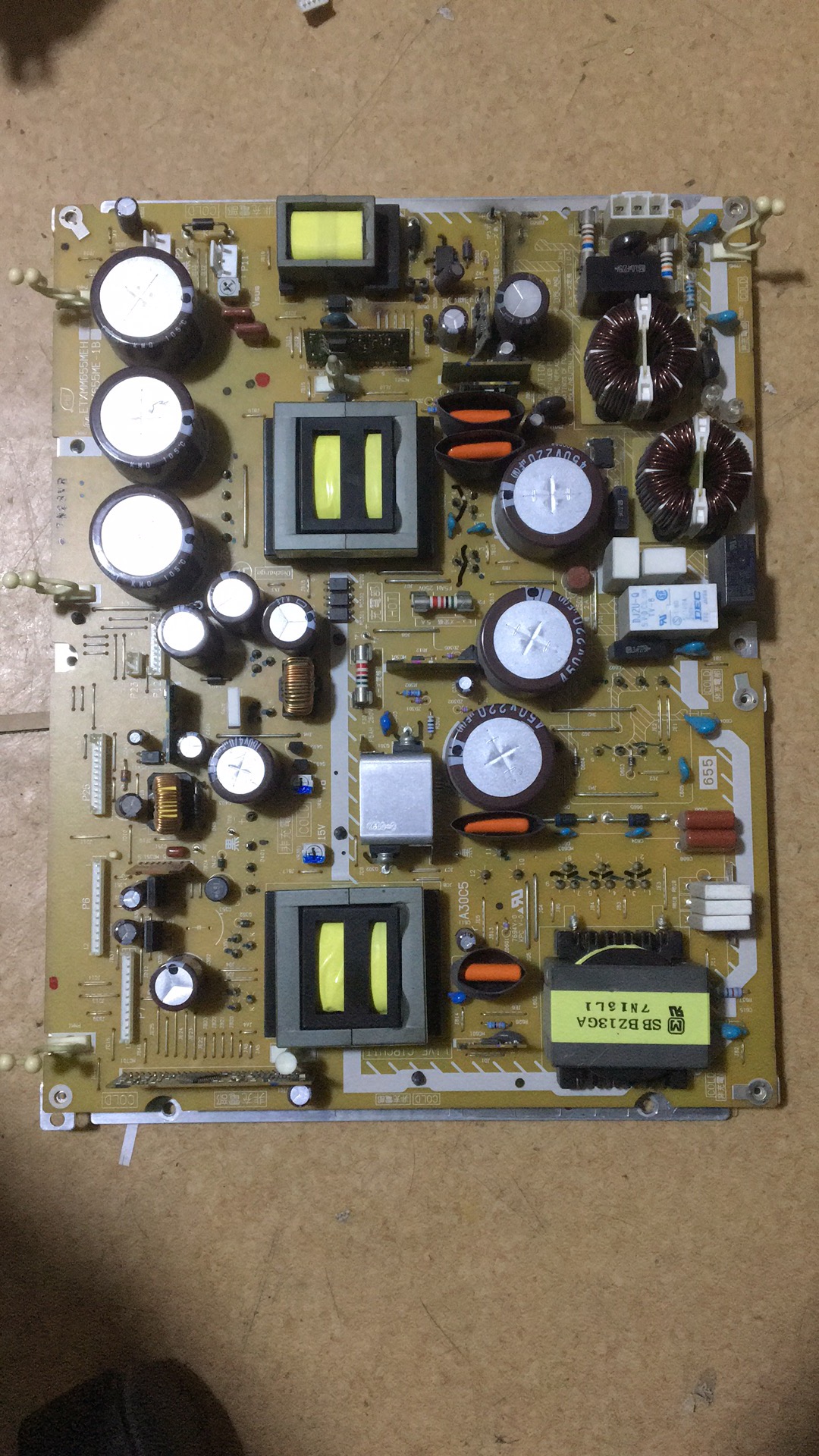 原装现货 松下等离子TH-50PV70C 电源板 ETXMM655MEH NPX655ME-1B