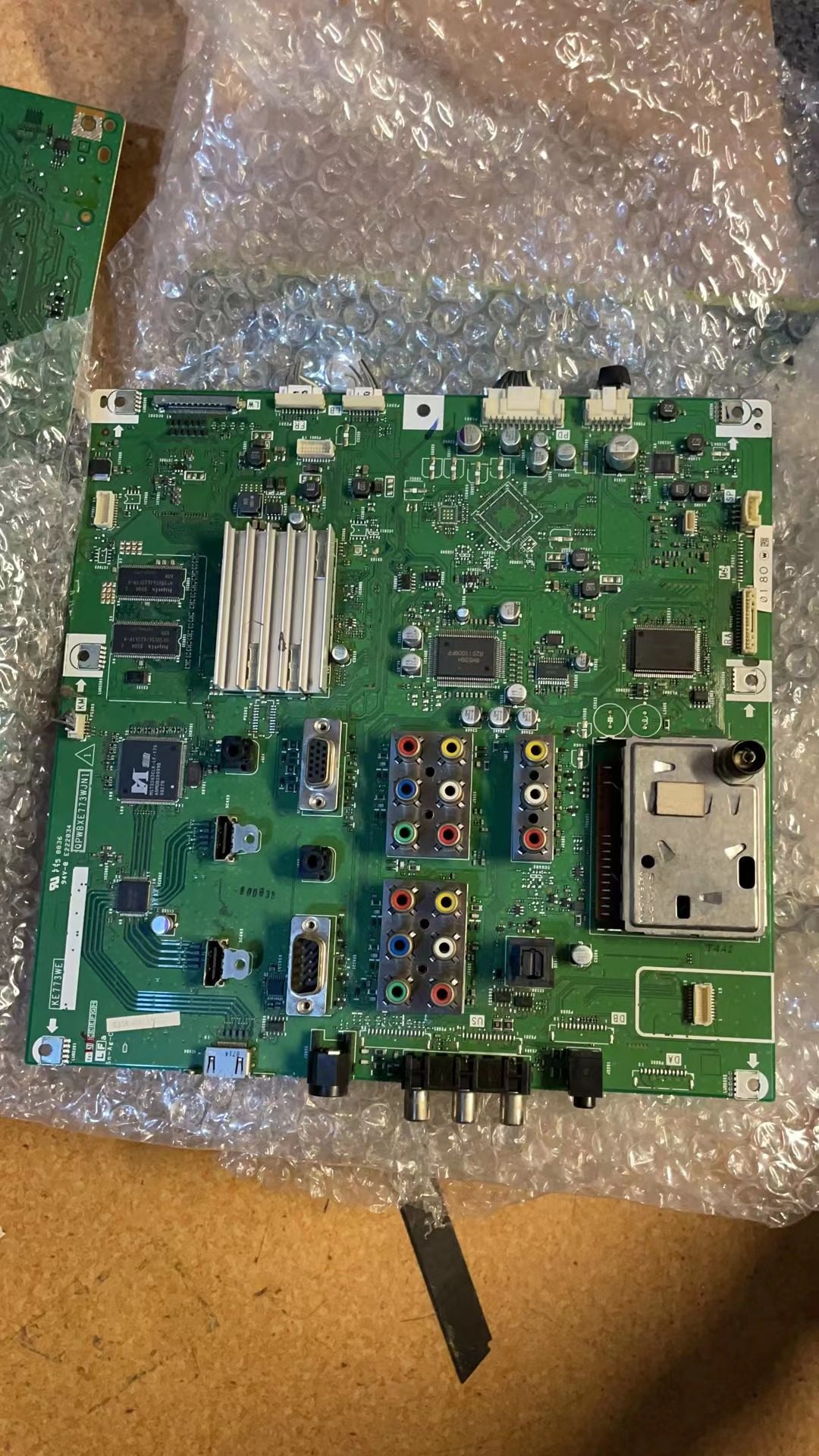 原装拆机夏普LCD-37GE5A 主板 KE773WE QPWBXE773WJN1/2 配夏普屏