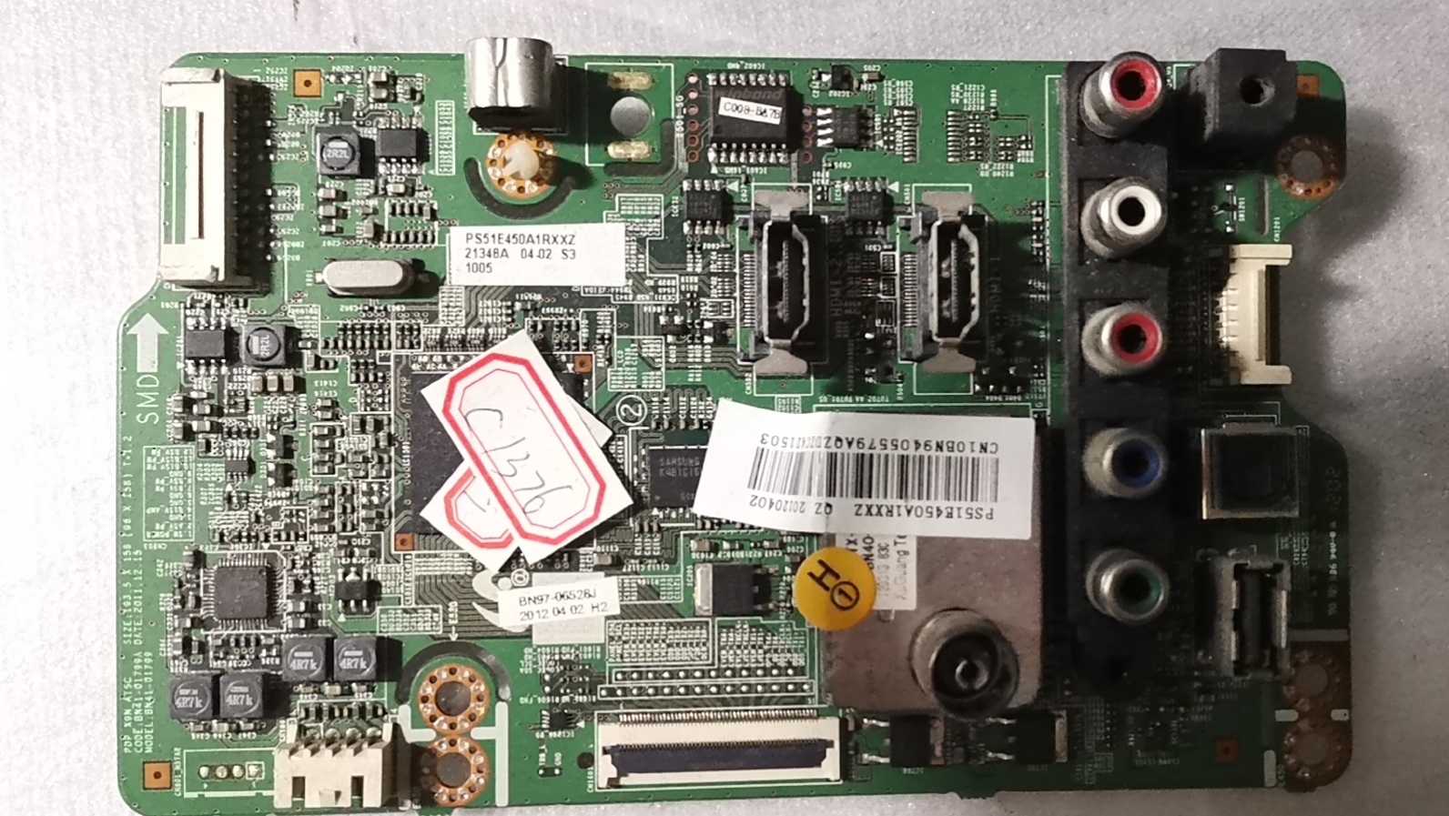 等离子 三星PS51E450A1R 主板BN41-01799A/01799 S51AX-YB01 全好