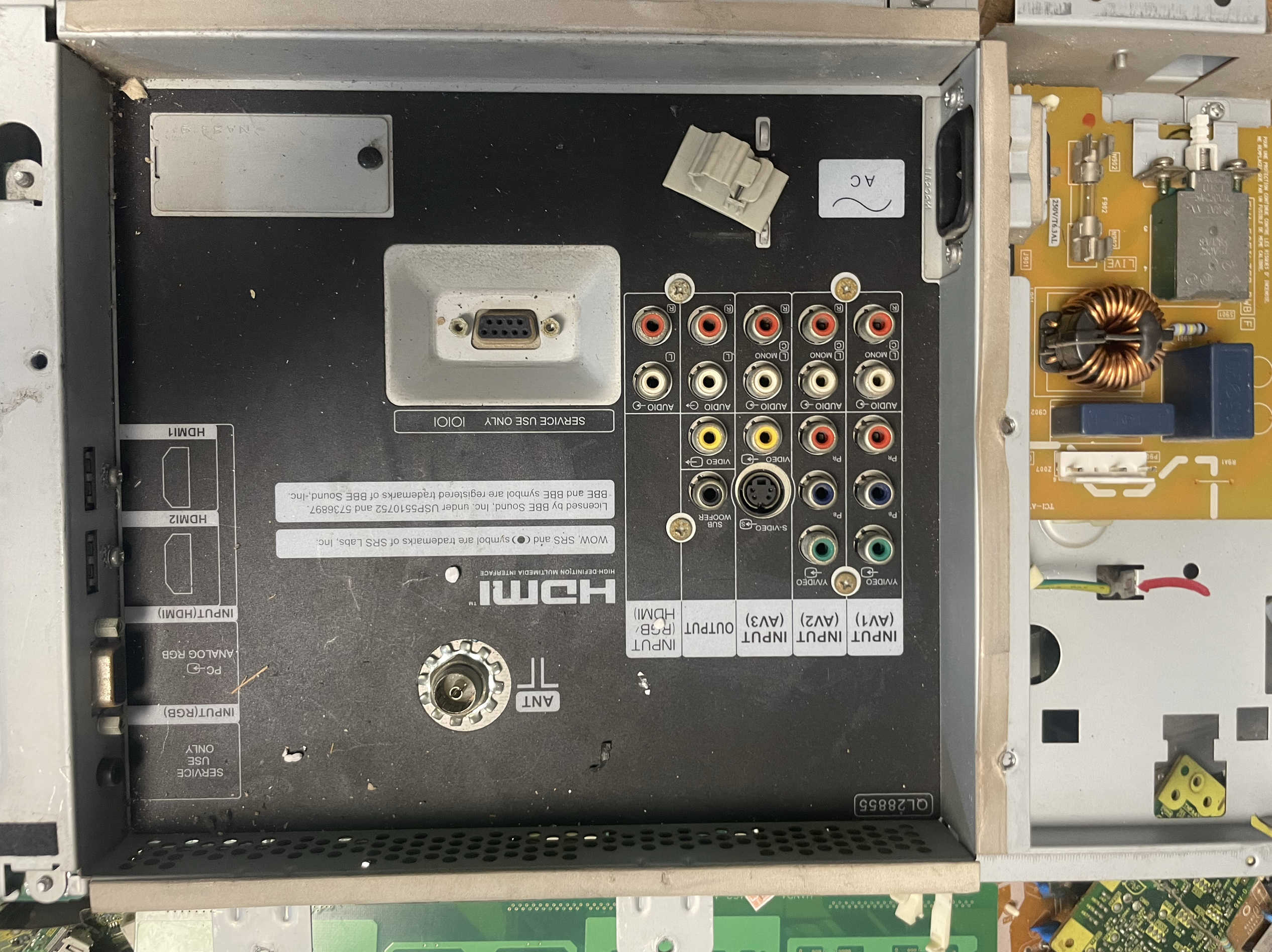 原装日立42PD9500TC 50PD9980TC 50PD9900TC高频板 JA07382-A