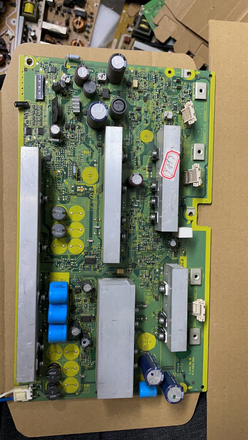 测试好 松下 TH-P42S10C SC板 Y板TNPA4829 AD实物图