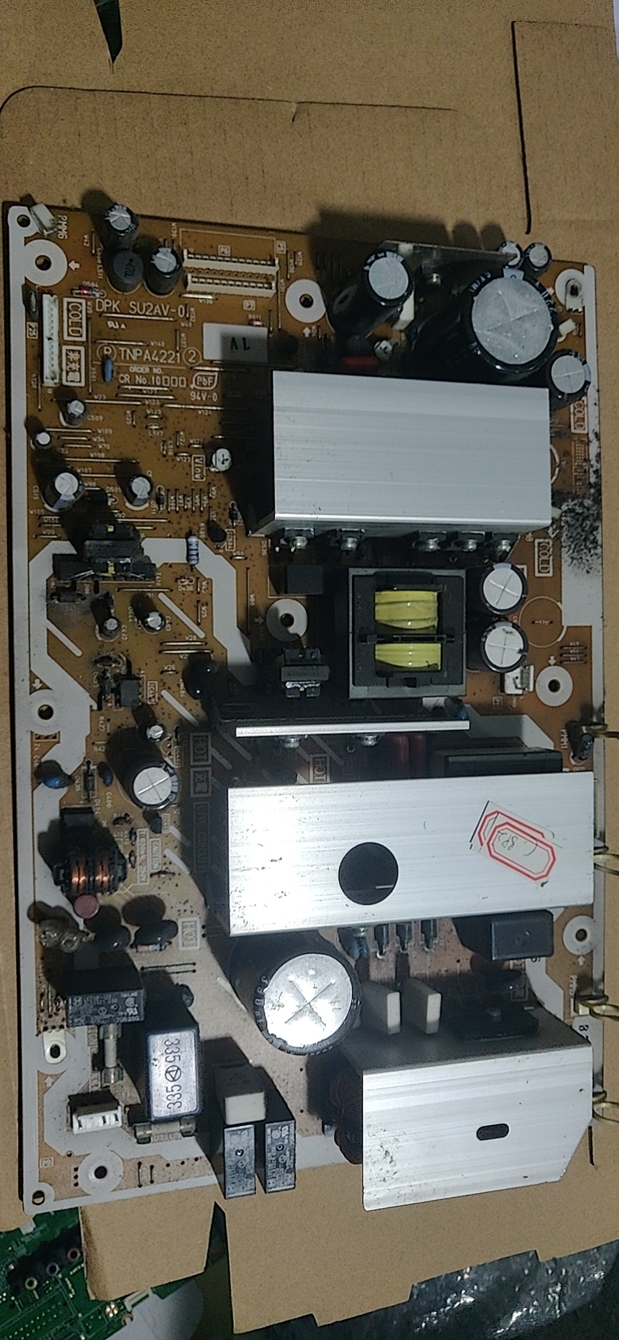 原装松下TH-42PV70C寸等离子电源板TNPA4221 DPK SU2AV-0