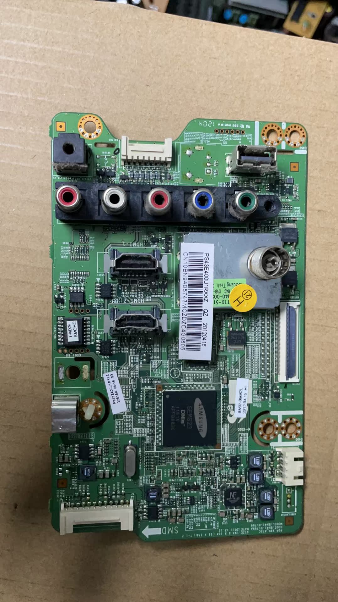 原装拆机三星PS43E400U1R 主板BN41-01799A屏S43SD-YB01