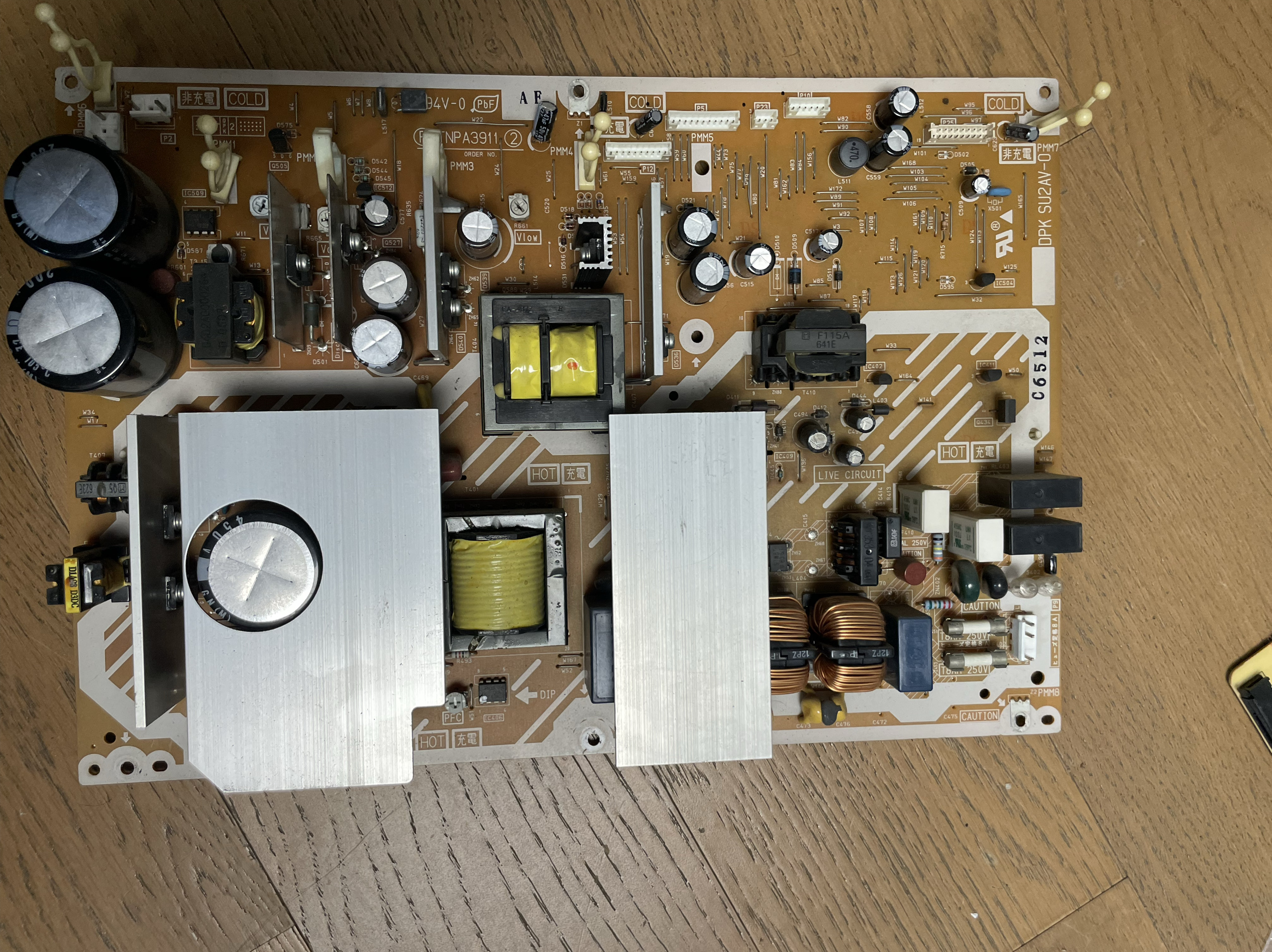 原装 TH-42PV60C TH-42PV65C电源板TNPA3911 AF DPK SU2AV-0