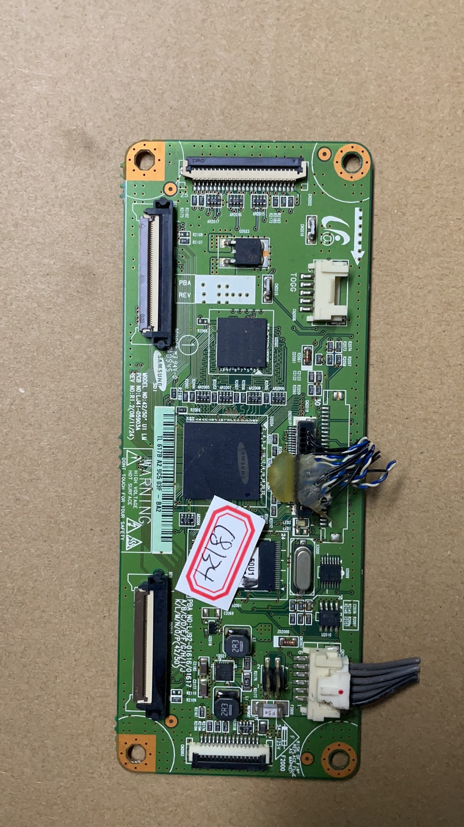 三星 S50HW-YB04 YD11 U1P 逻辑板 LJ41-05903A