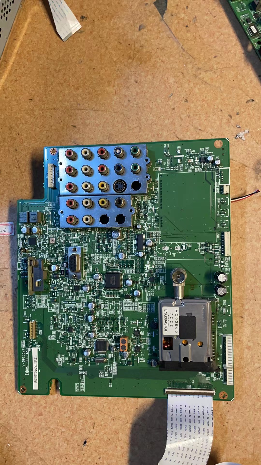 日立 50PD9980TC 9900TC主板FW1-SUB PWB JA07382-A