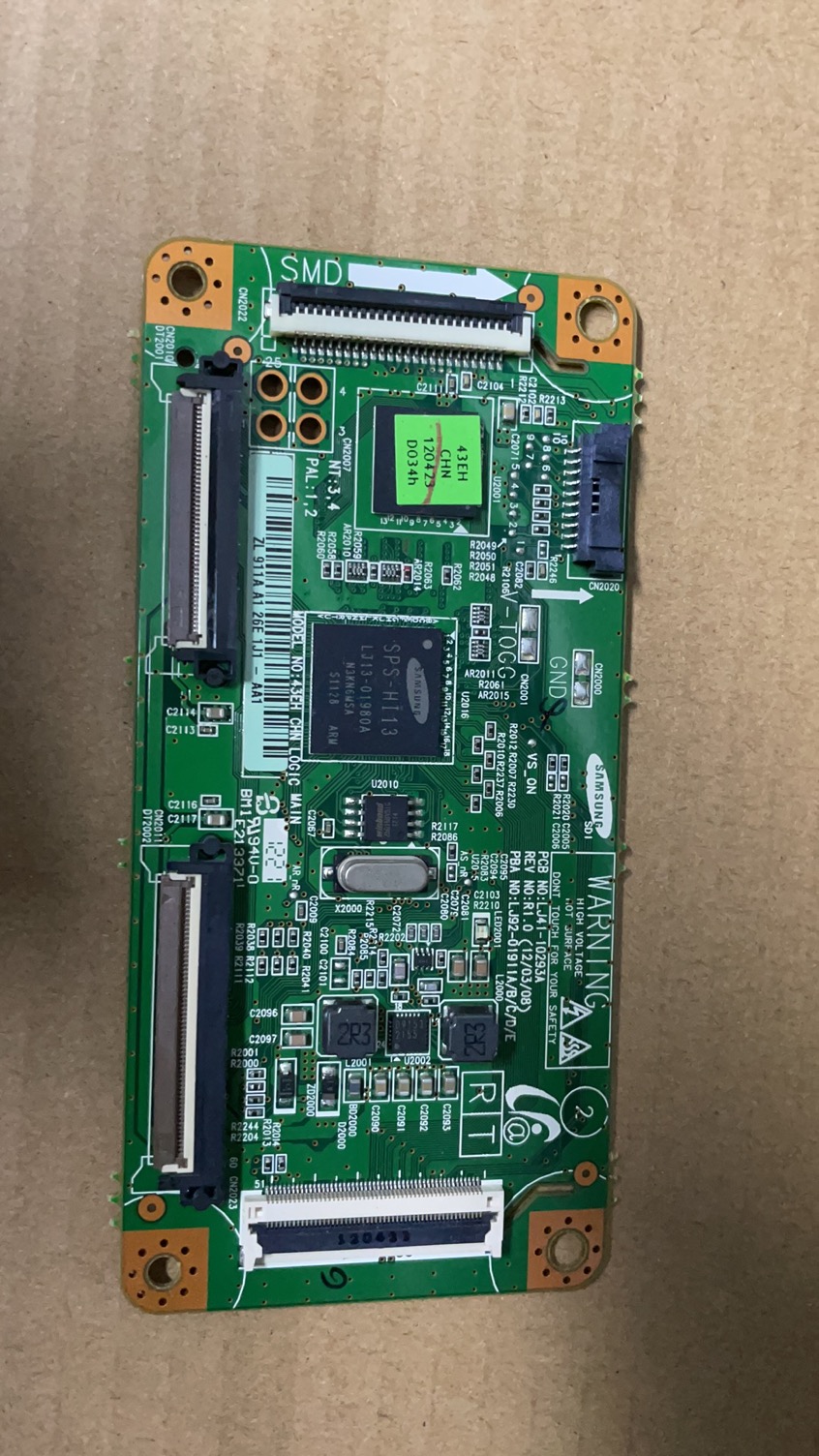 原装长虹3D42A3700iD逻辑板S43AX-YB01 LJ41-10293A LJ92-01911A