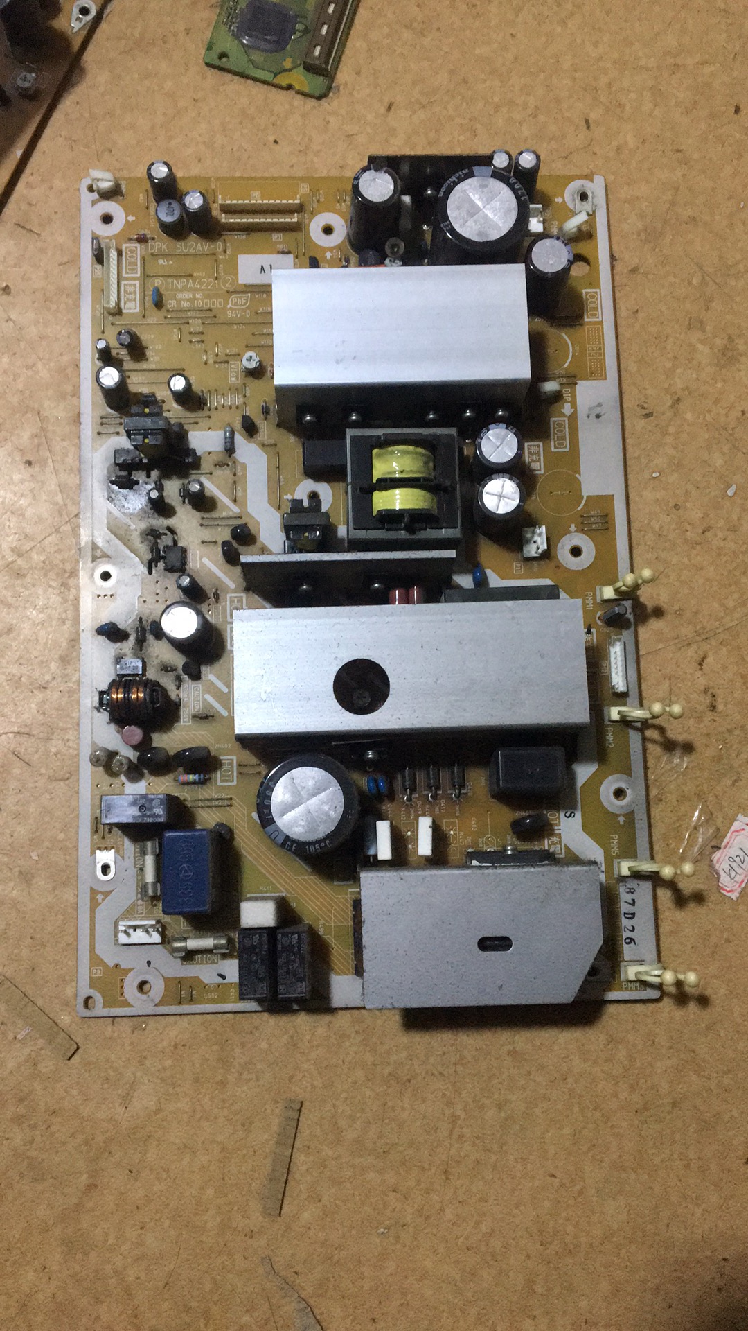 松下等离子原装拆机TH-42PV70C电源板TNPA4221AL原装实图拍照