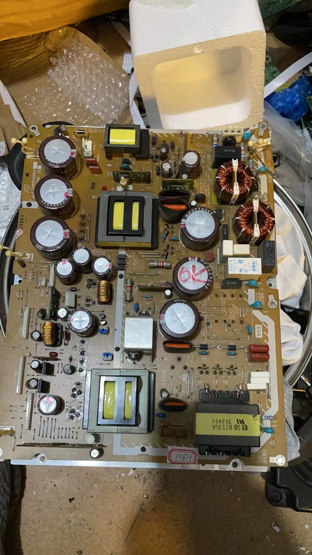 松下50PV70C TH-50PV70C A电源板ETXMM655MEH NPX655ME-1B测好