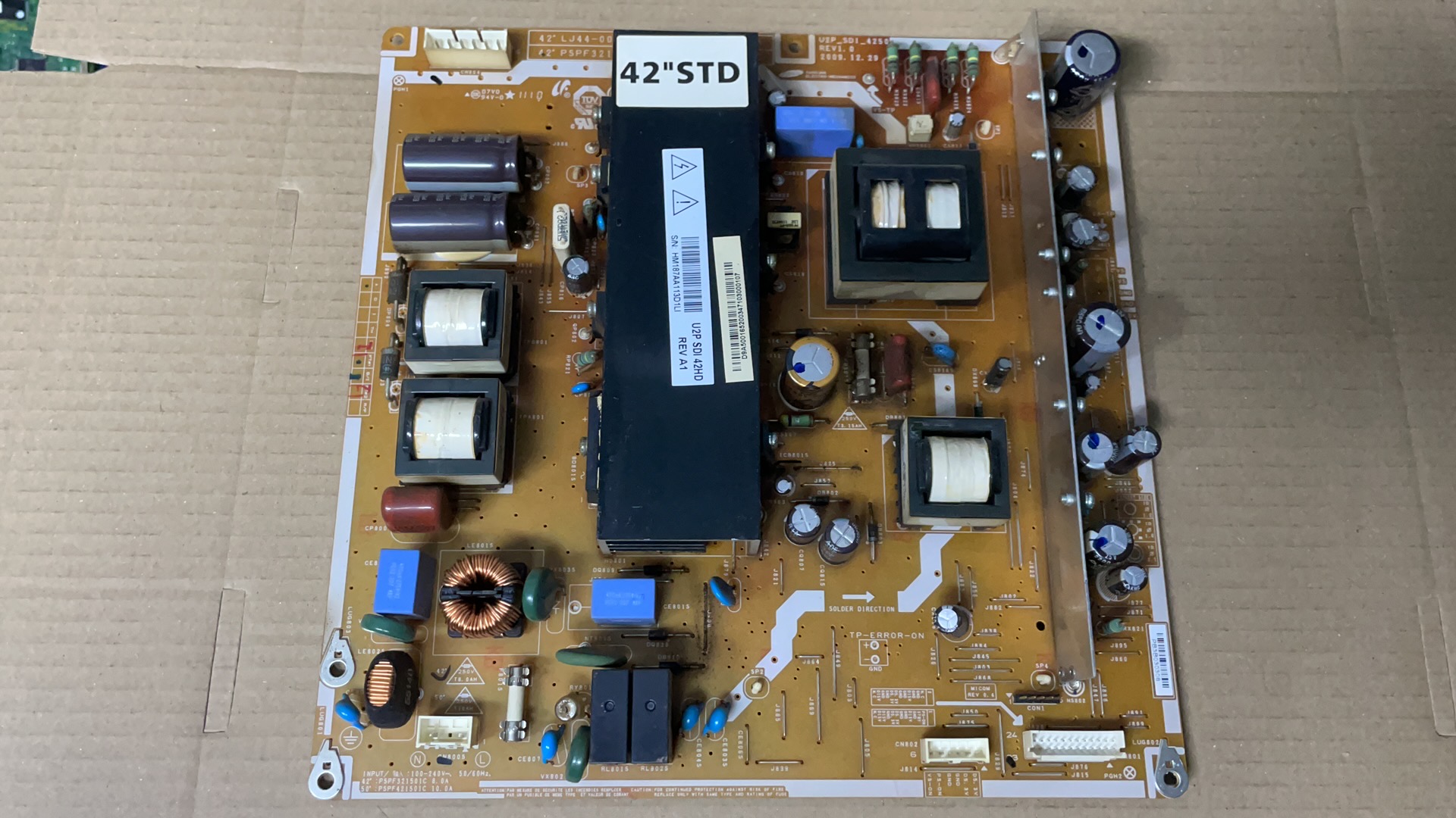 长虹YD13 YB09电源板U2P-SDI-42HD PSPF321501C LJ44-00187A