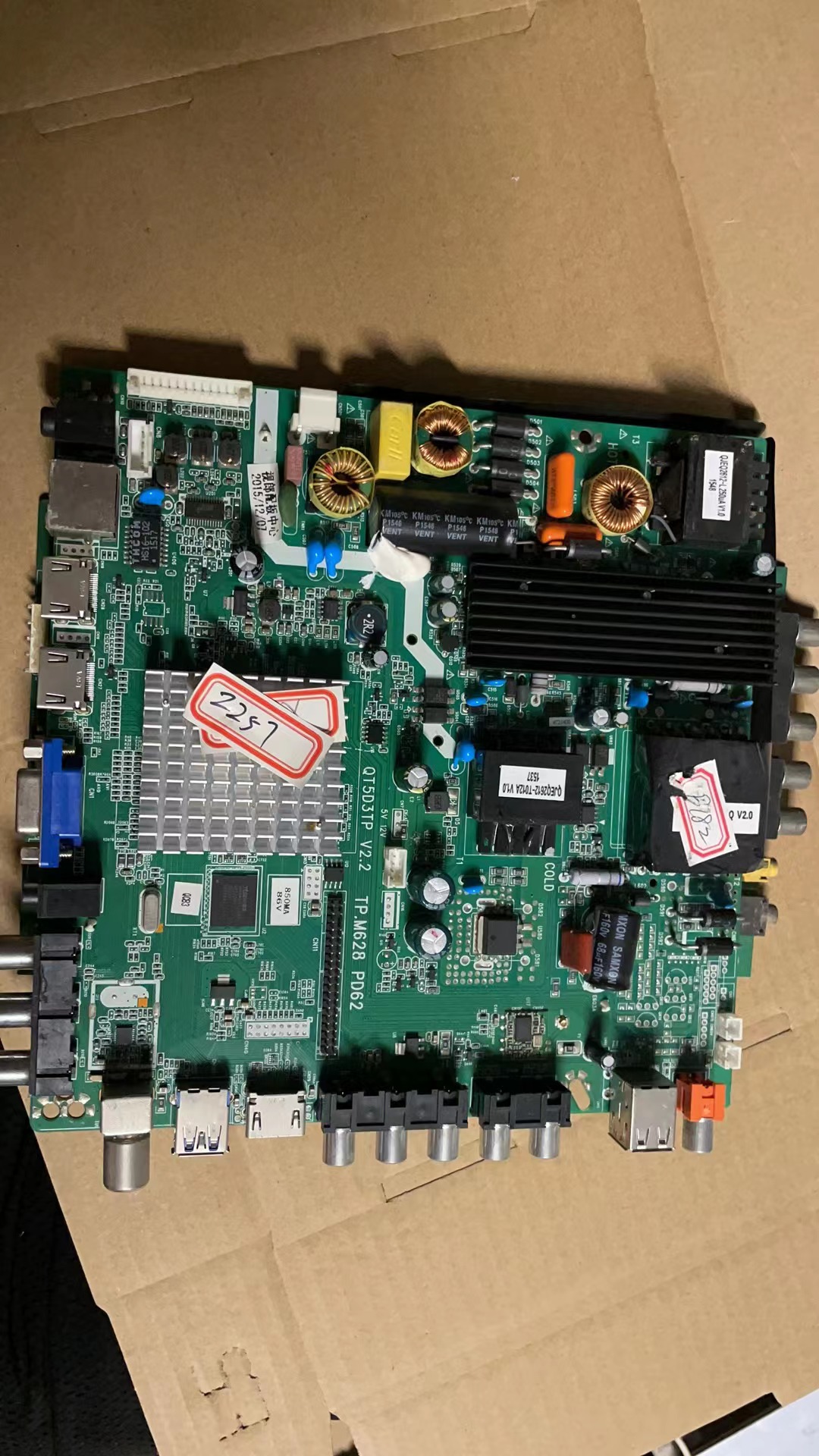 LED液晶电视50寸-65寸网络主板 TP.M628 PD62 QT5D3Tp.v2.2  65寸