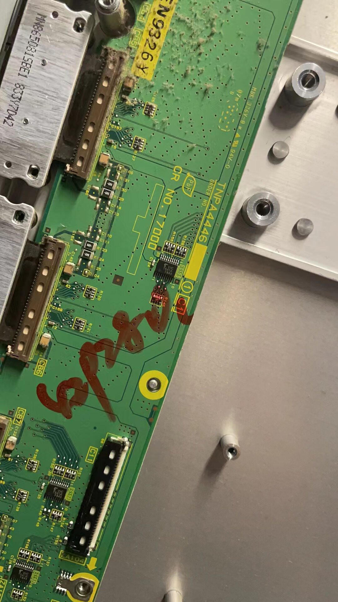 原装TH-42PZ800C地址板TNPA4446 TNPA4447  单片实物图 测试好