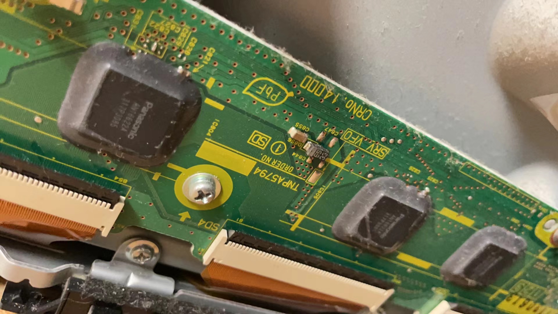 原装松下 TH-P60S60C TH-P60S60CD缓冲板 TNPA5794 TNPA5793一对