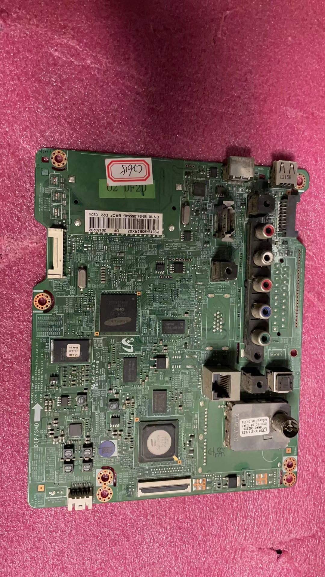 原装三星PS51E490B2R液晶电视主板BN41-01785A屏S51AX-YB01电路板